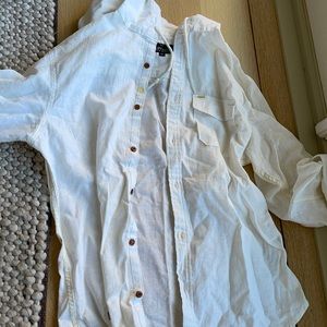 Buffalo beach top with hood